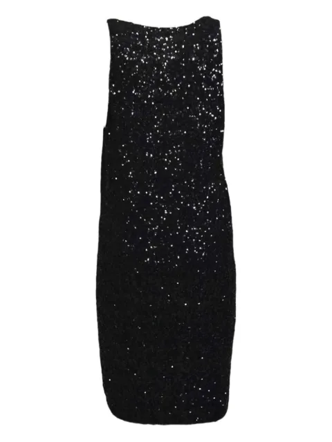 Nineminutes sequin scoop-neck dress