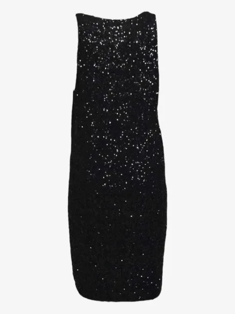 Nineminutes sequin scoop-neck dress