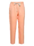 Barba drawstring-waist trousers - Orange