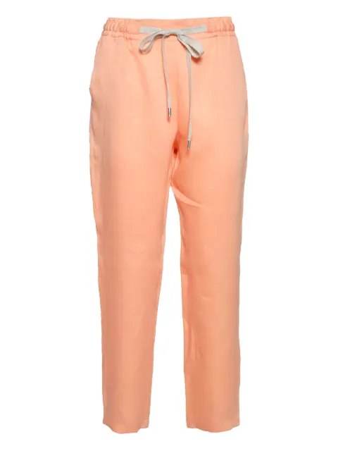 Barba pantalones con cordones en la pretina