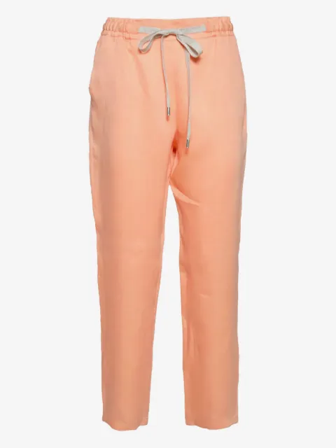 Barba pantalones con cordones en la pretina