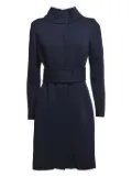 Charlott belted coat - Blue