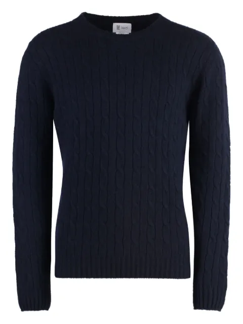 THE (Alphabet) cable-knit sweater