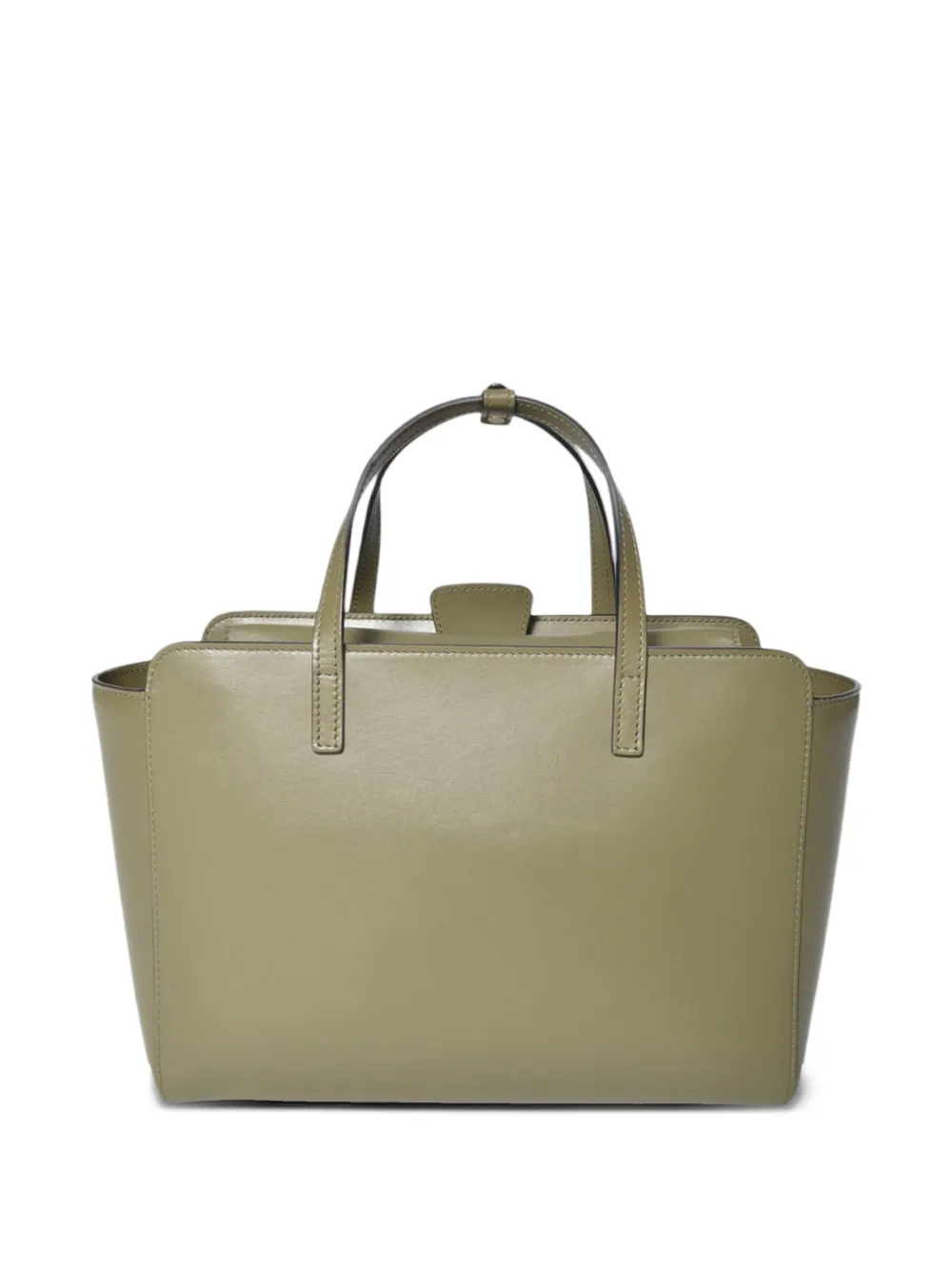 HIDESINS Flap leather tote bag - Groen