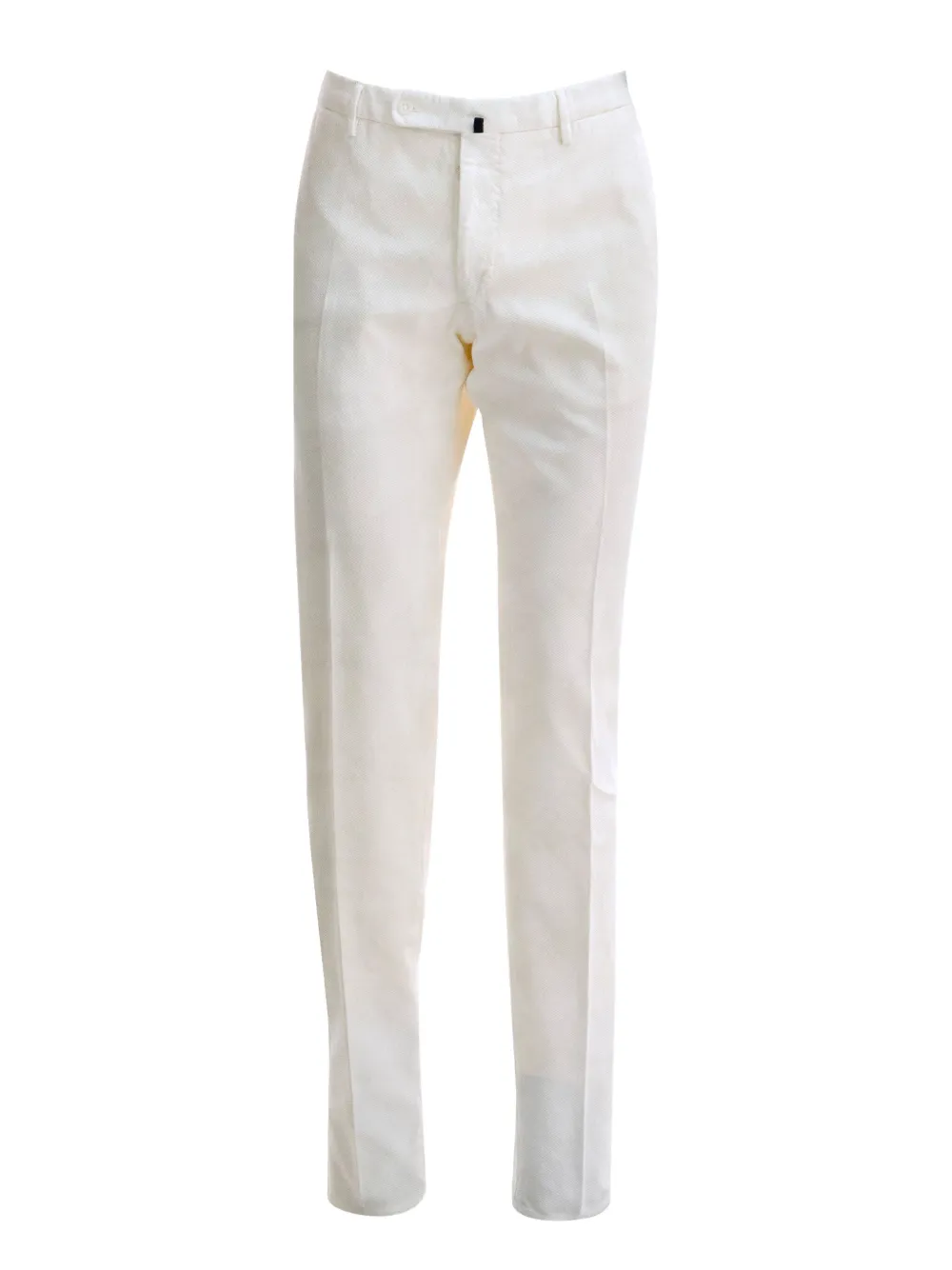 Incotex Broek met platte voorkant Wit