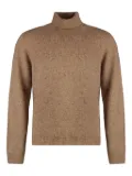 THE (Alphabet) turtleneck sweater - Brown