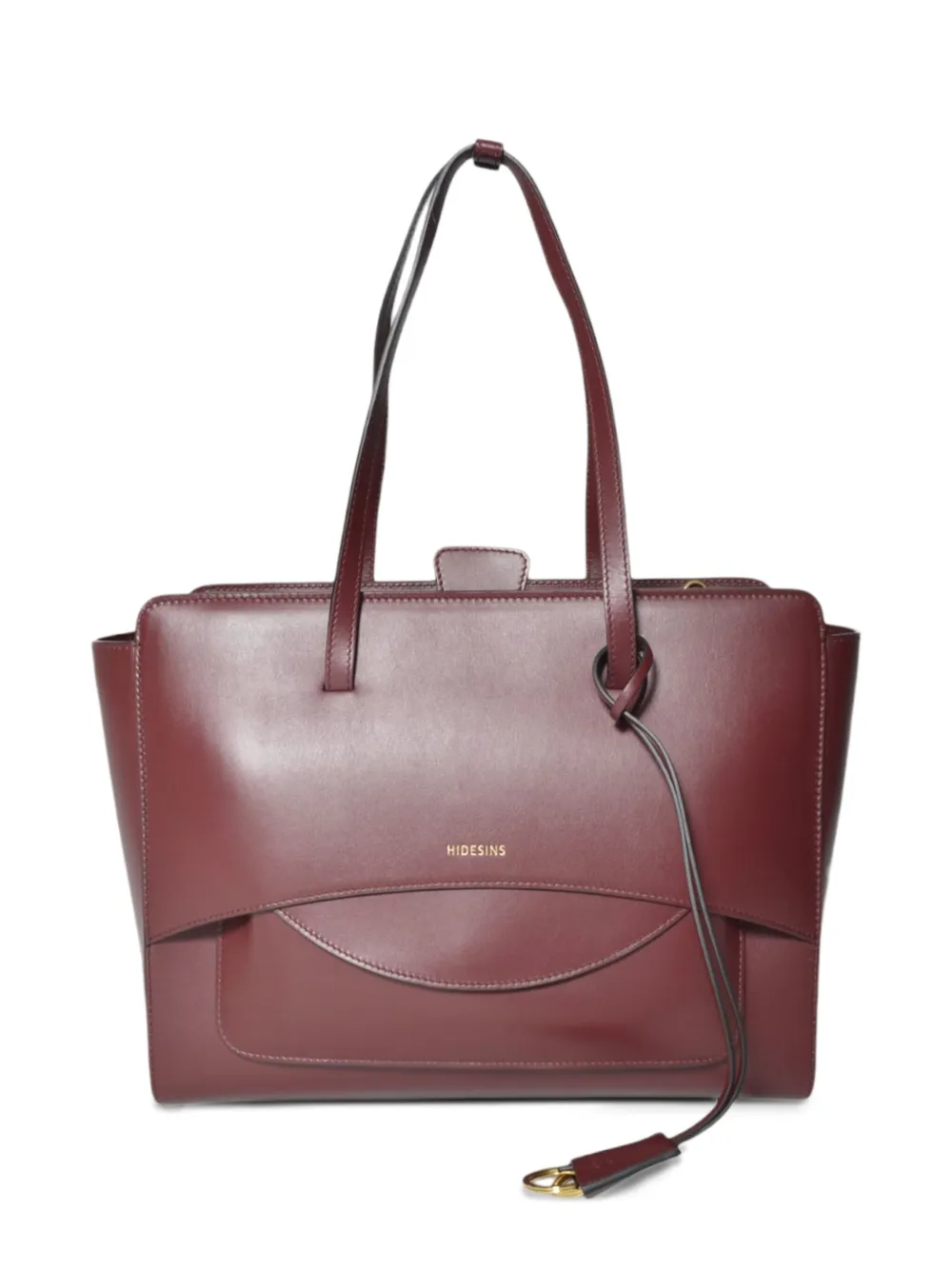 HIDESINS large Flap tote bag | Red | Image 1
