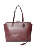 HIDESINS large Flap tote bag - Red