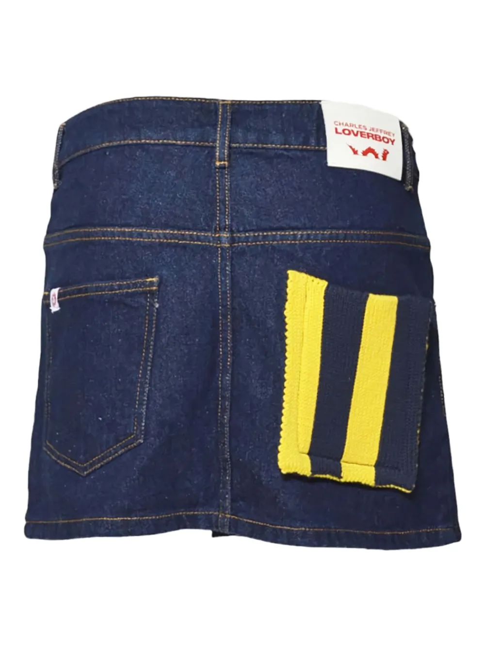 Charles Jeffrey Loverboy minijupe en jean | Jupes en jean | Image 2
