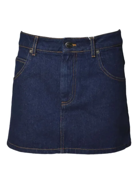 Charles Jeffrey Loverboy denim mini skirt