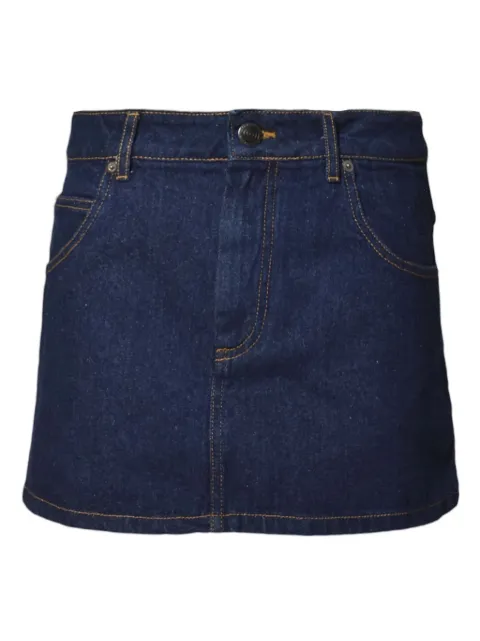 Charles Jeffrey Loverboy denim mini skirt