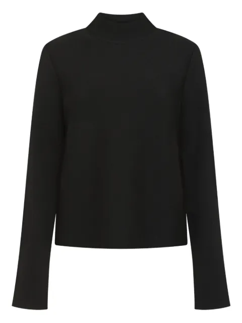 KHAITE high-neck wool sweater