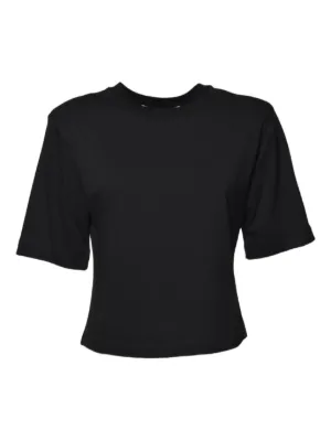 NINEMINUTES 売れ筋商品|||ナインミニッツ Tシャツ トップス レディース Tops Black Nineminutes T-Shirts & Jersey Shirts for Women - Shop on