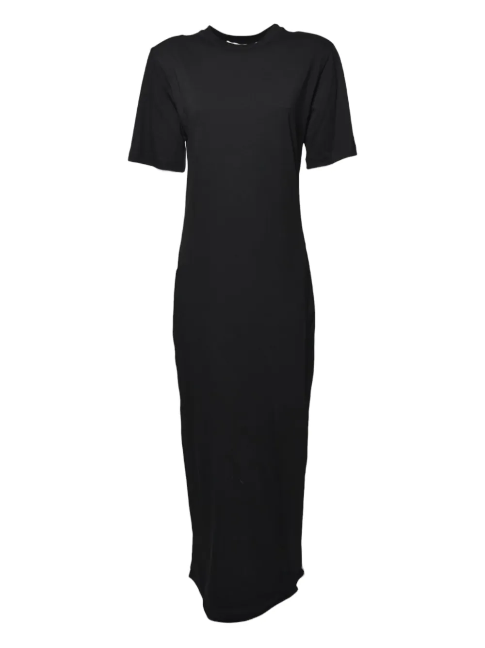 short-sleeved maxi dress