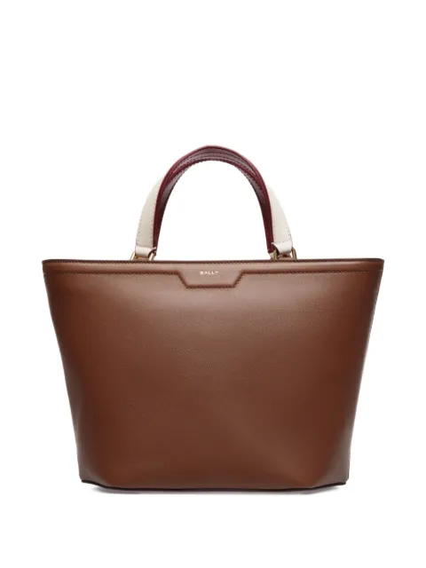 Bally Code leather tote bag