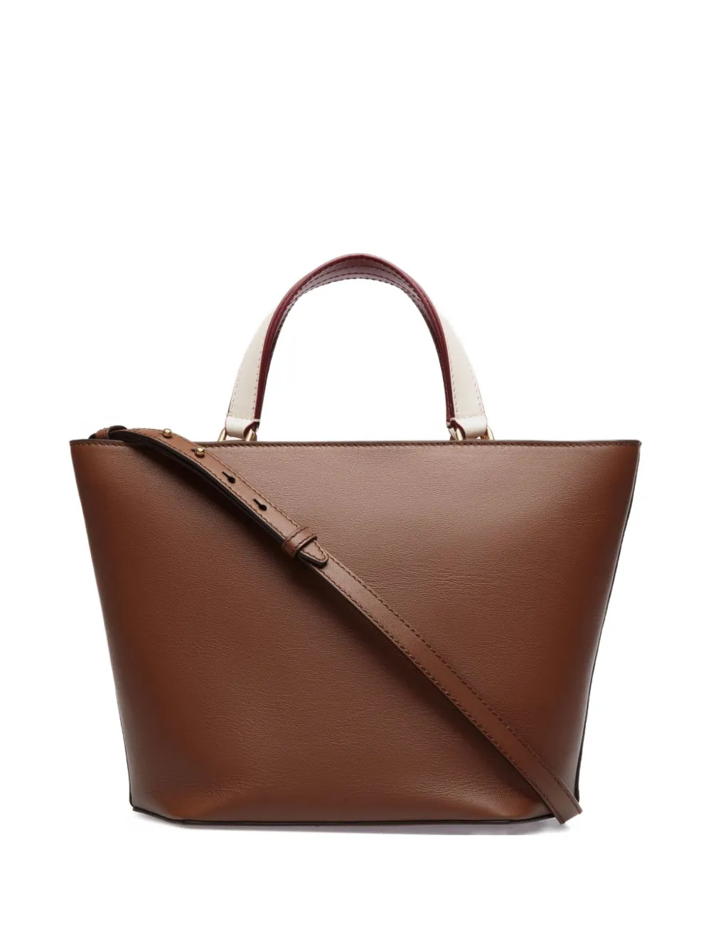 Bally Code leren shopper Bruin