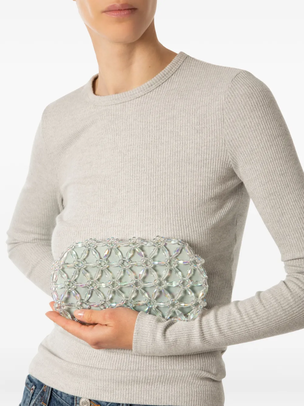 0711 Tebea clutch bag - Groen