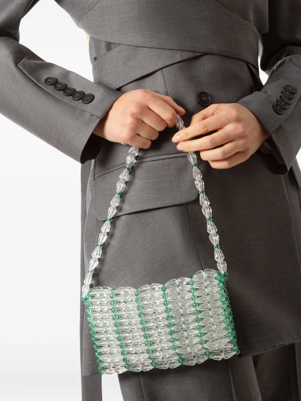 0711 Evy tote bag - Wit
