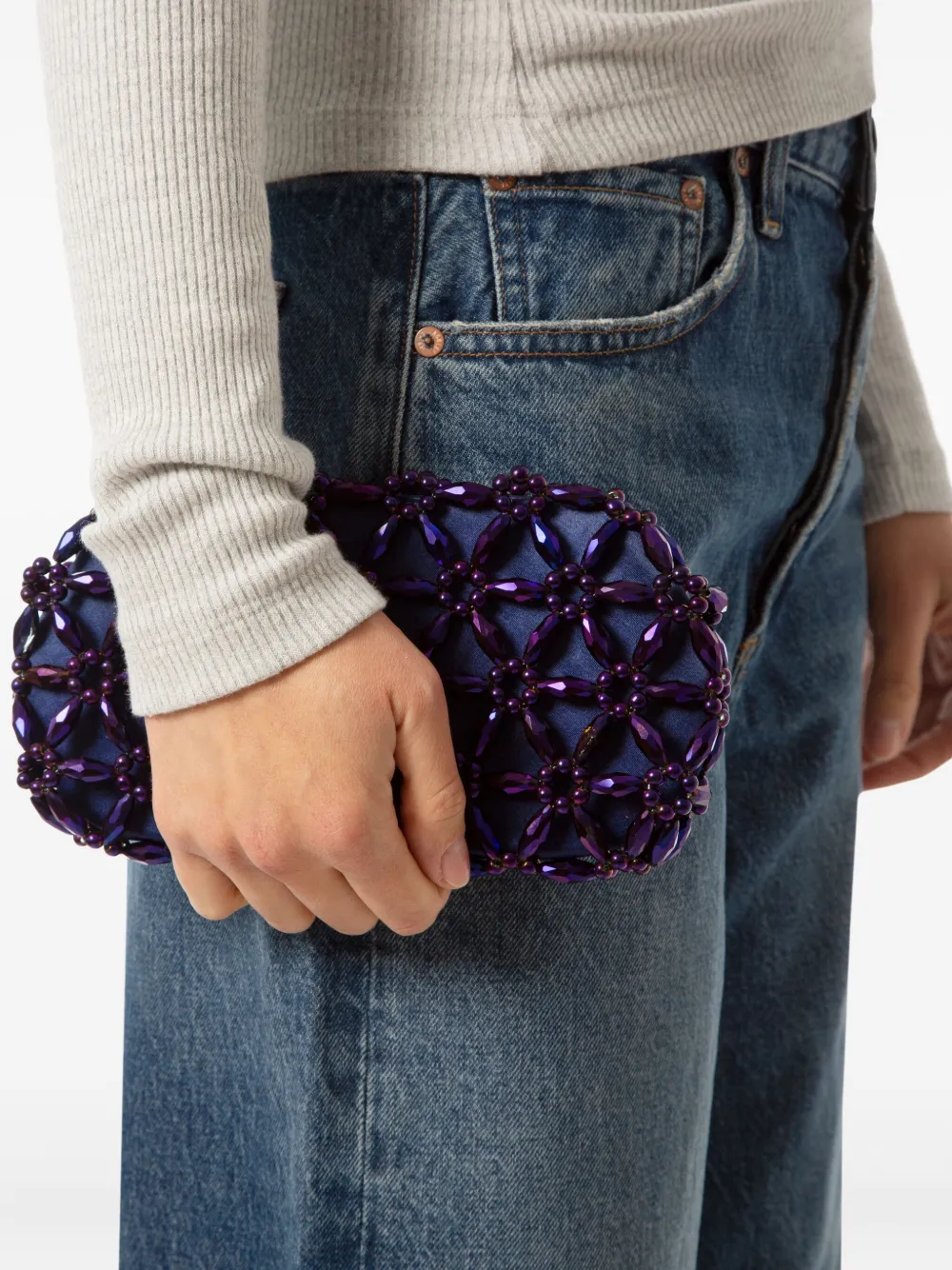 0711 Tebea clutch - Blauw