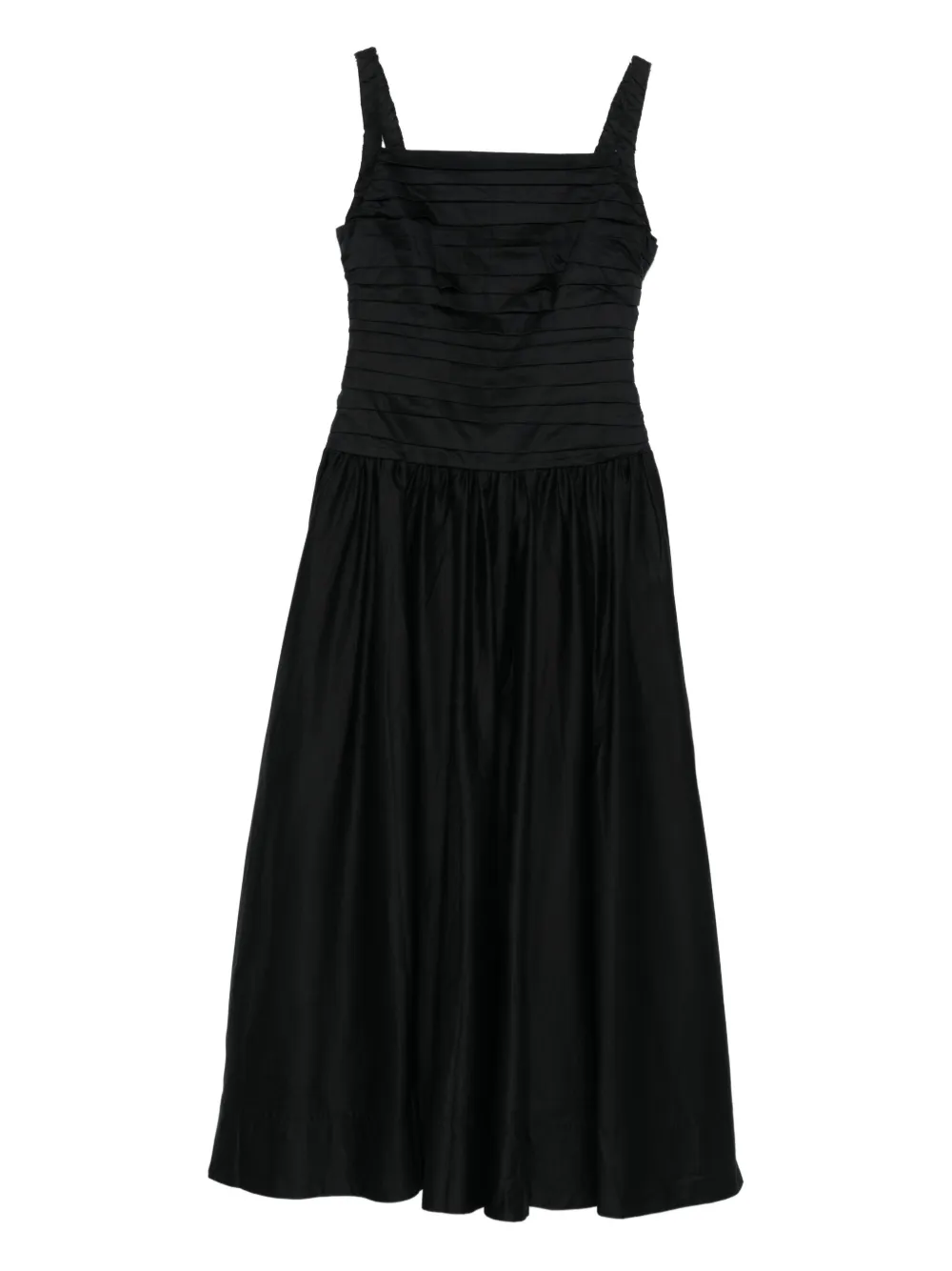 Aje pleated midi dress - Nero
