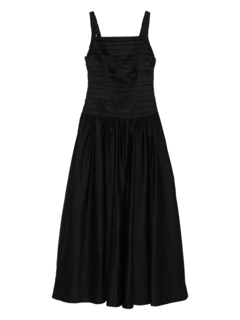 Aje pleated midi dress