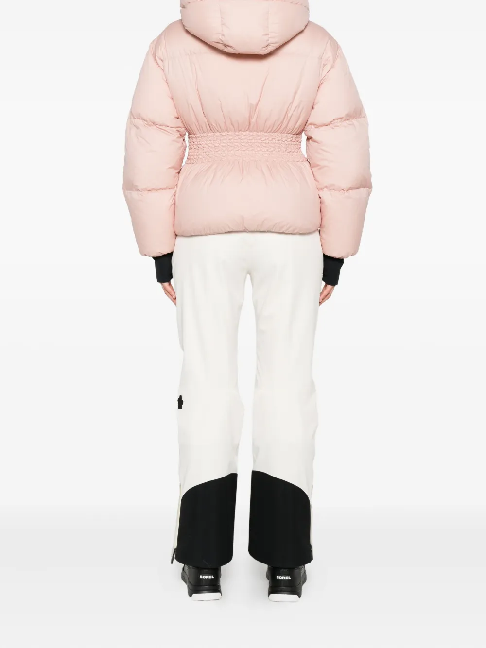 Moncler Wollemi Quilted Down Ski Jacket In Pink