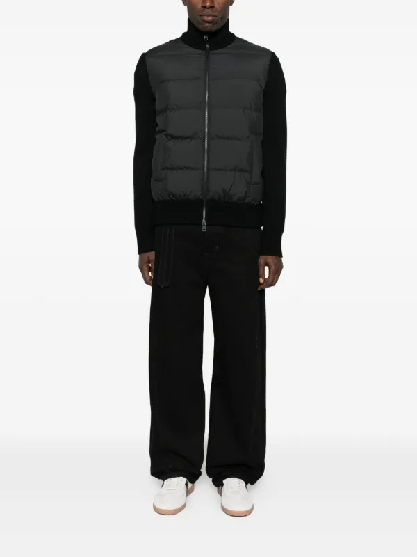 Moncler キルティング ジャケット | ブラック | FARFETCH JP