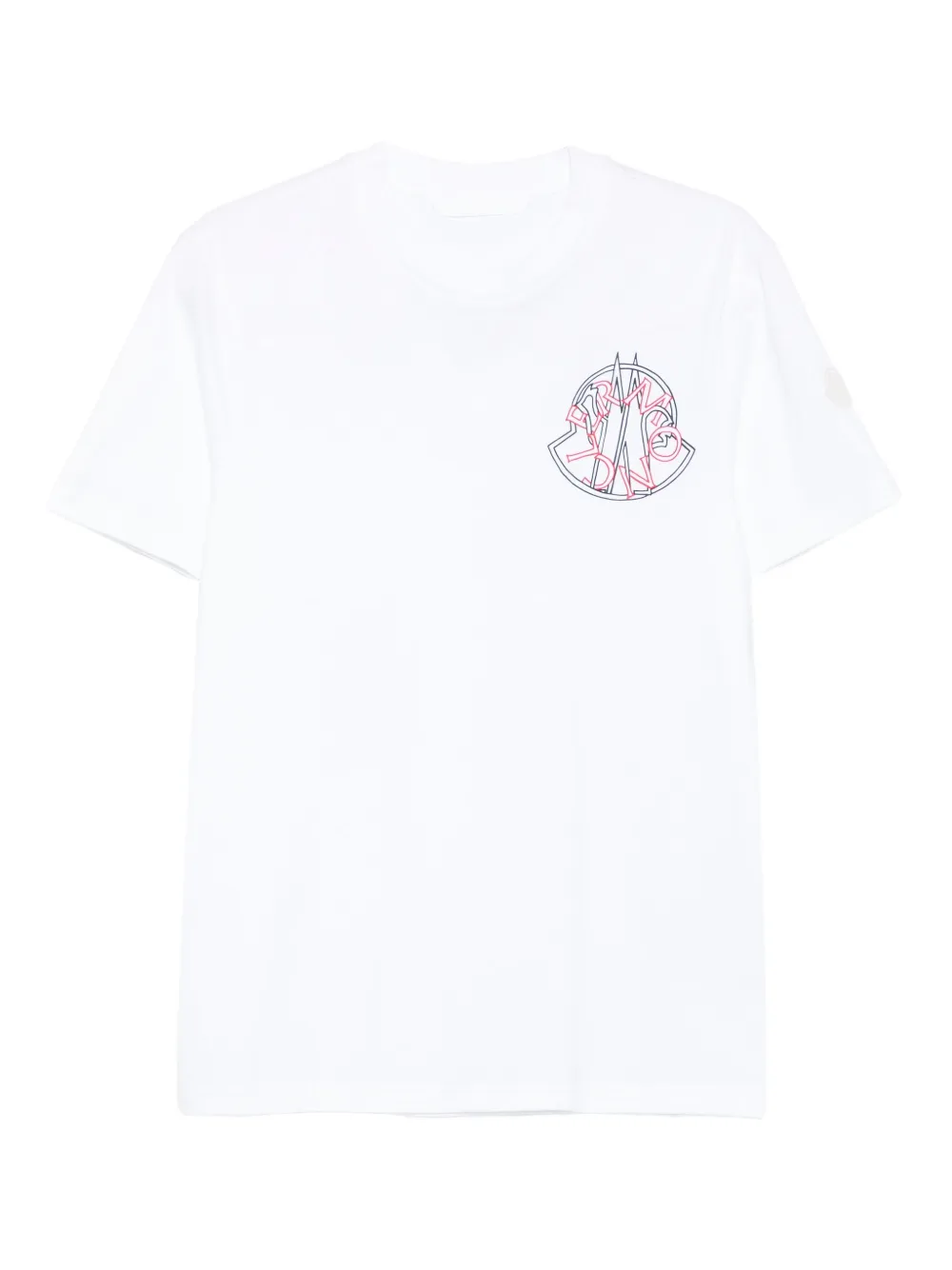 Moncler playera con logo estampado | blanco | Image 1