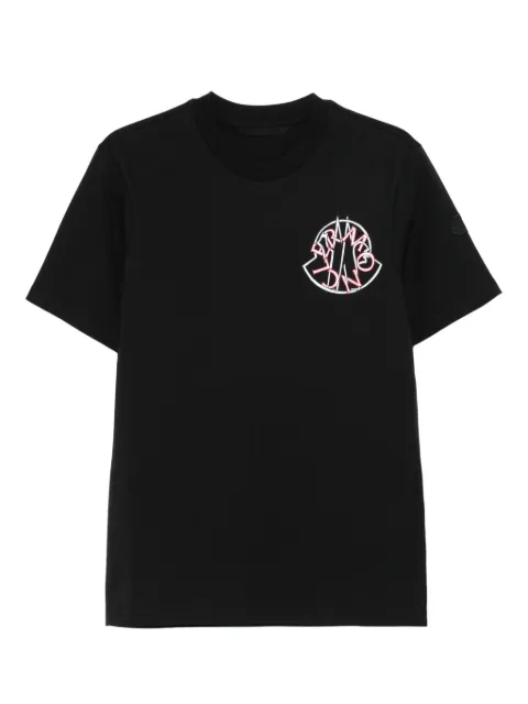 Moncler logo-embellished jersey t-shirt