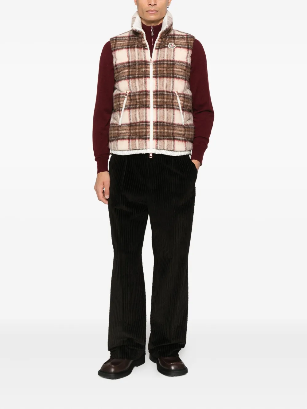 Moncler checked gilet | Waistcoats & Gilets | Image 2
