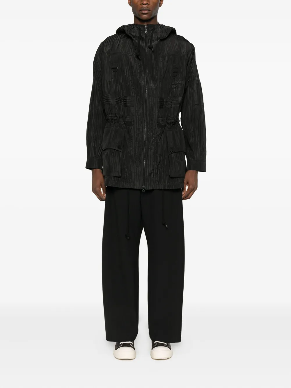 Labrum London fine-ribbed parka coat | Parkas | Image 2