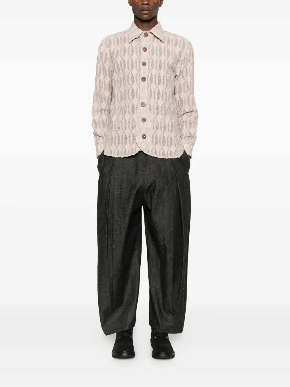 Labrum London Freetown monogram-pattern shirt | Image 2