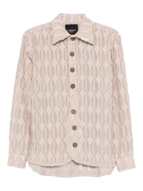 Labrum London Freetown monogram-pattern shirt