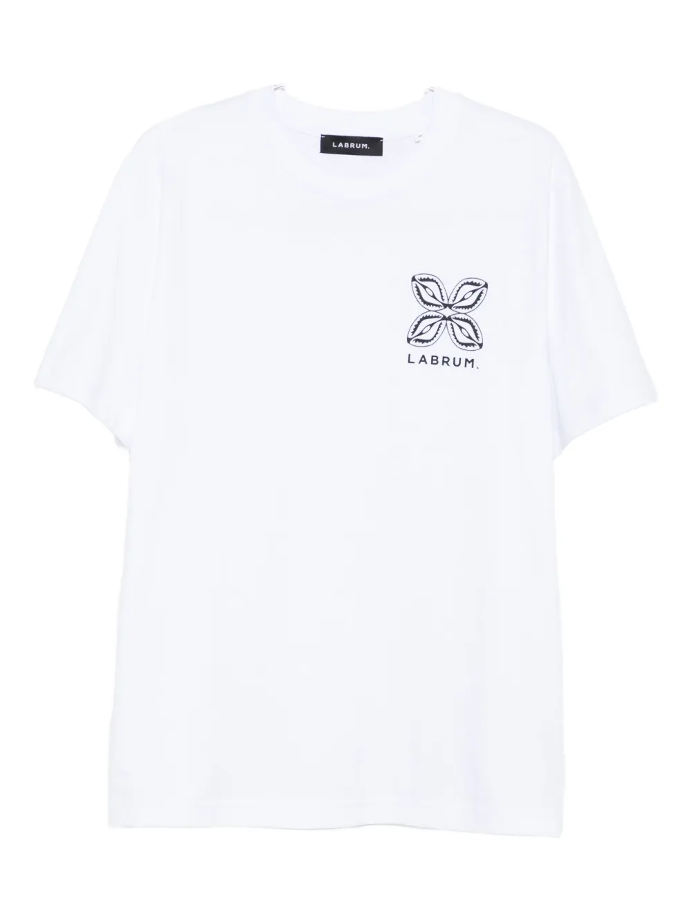 Labrum London Cowrie Shell Shell-print T-shirt In White