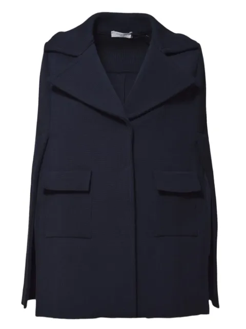 Charlott wide-lapels cape 