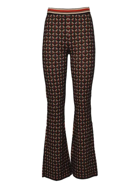 DVF Diane von Furstenberg Ashdon flared trousers