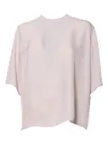Covert open-back blouse - Pink