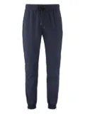 THE (Alphabet) elastic-cuff drawstring trousers - Blue