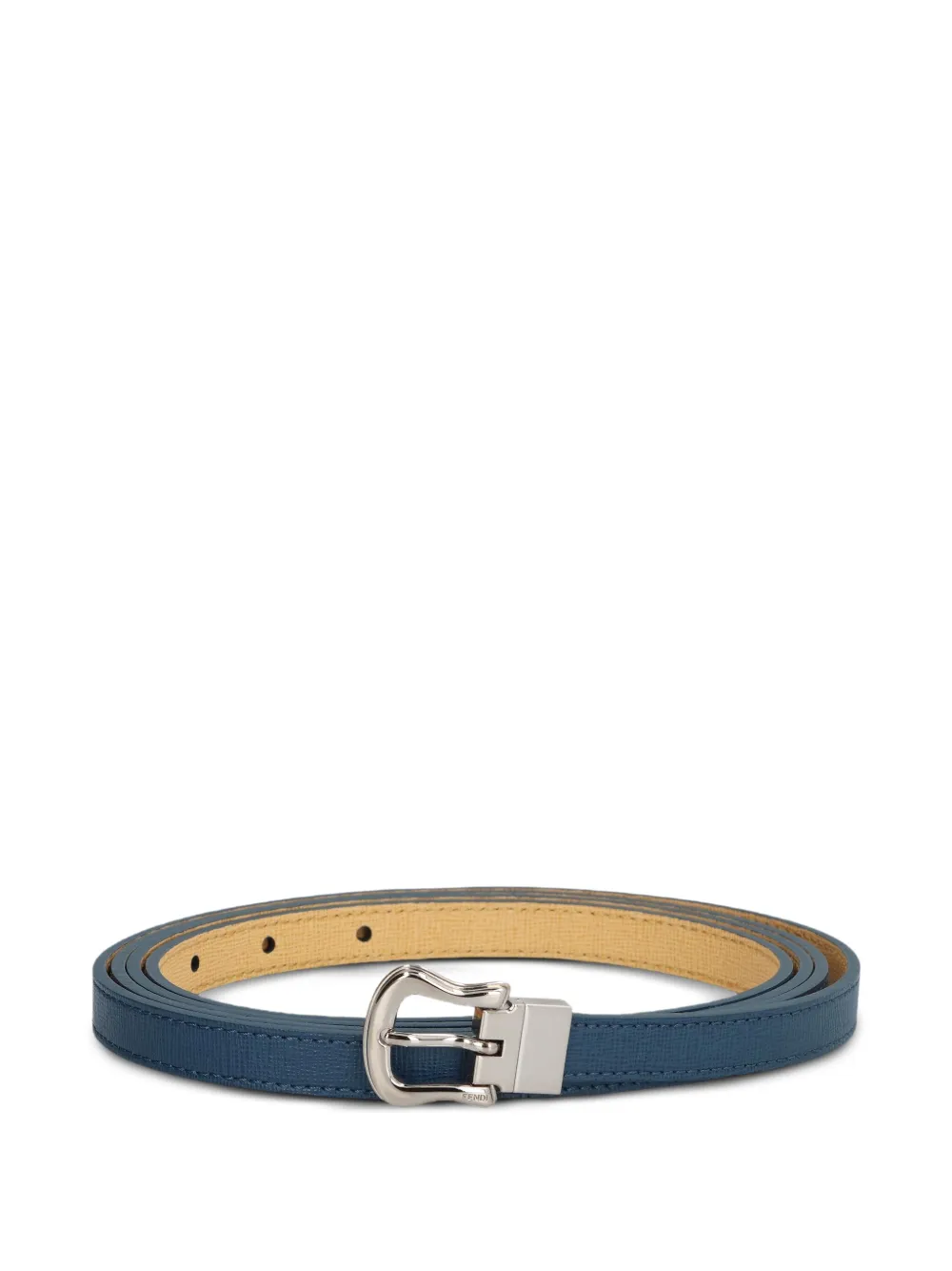 FENDI reversible leather belt Blauw