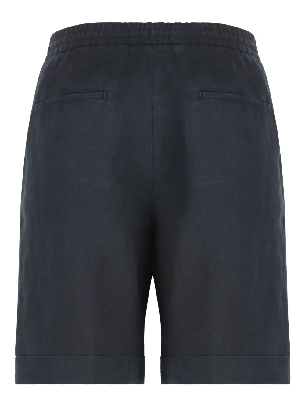 Canali Shorts met trekkoord Blauw