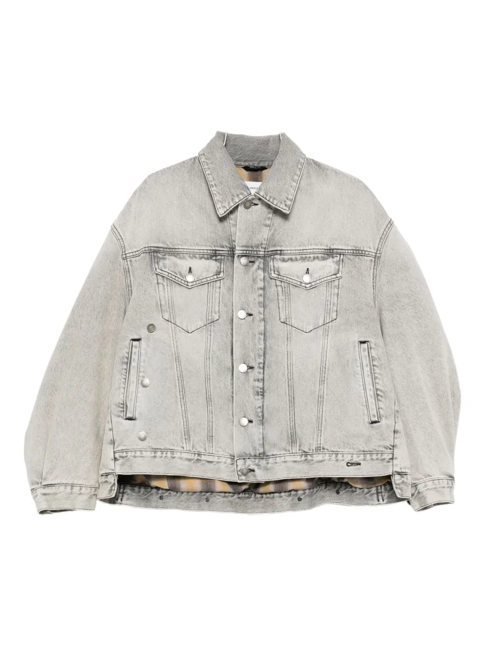 Haikure New Janet denim jacket Grijs