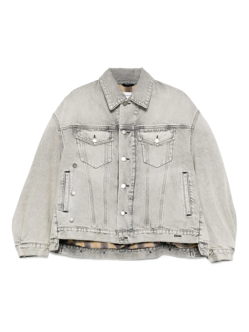 Haikure New Janet denim jacket Grijs