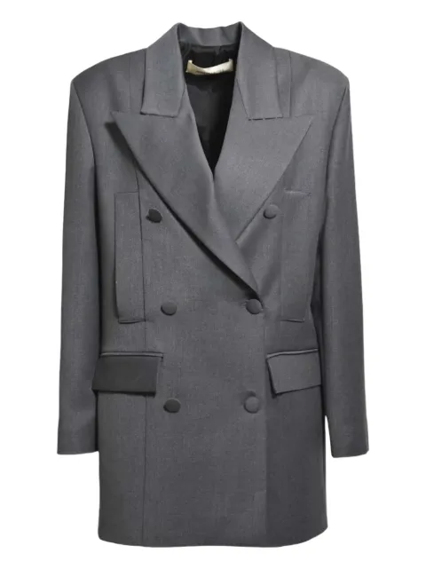 Nineminutes double-breasted tailored coat