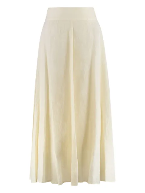 120% Lino linen skirt