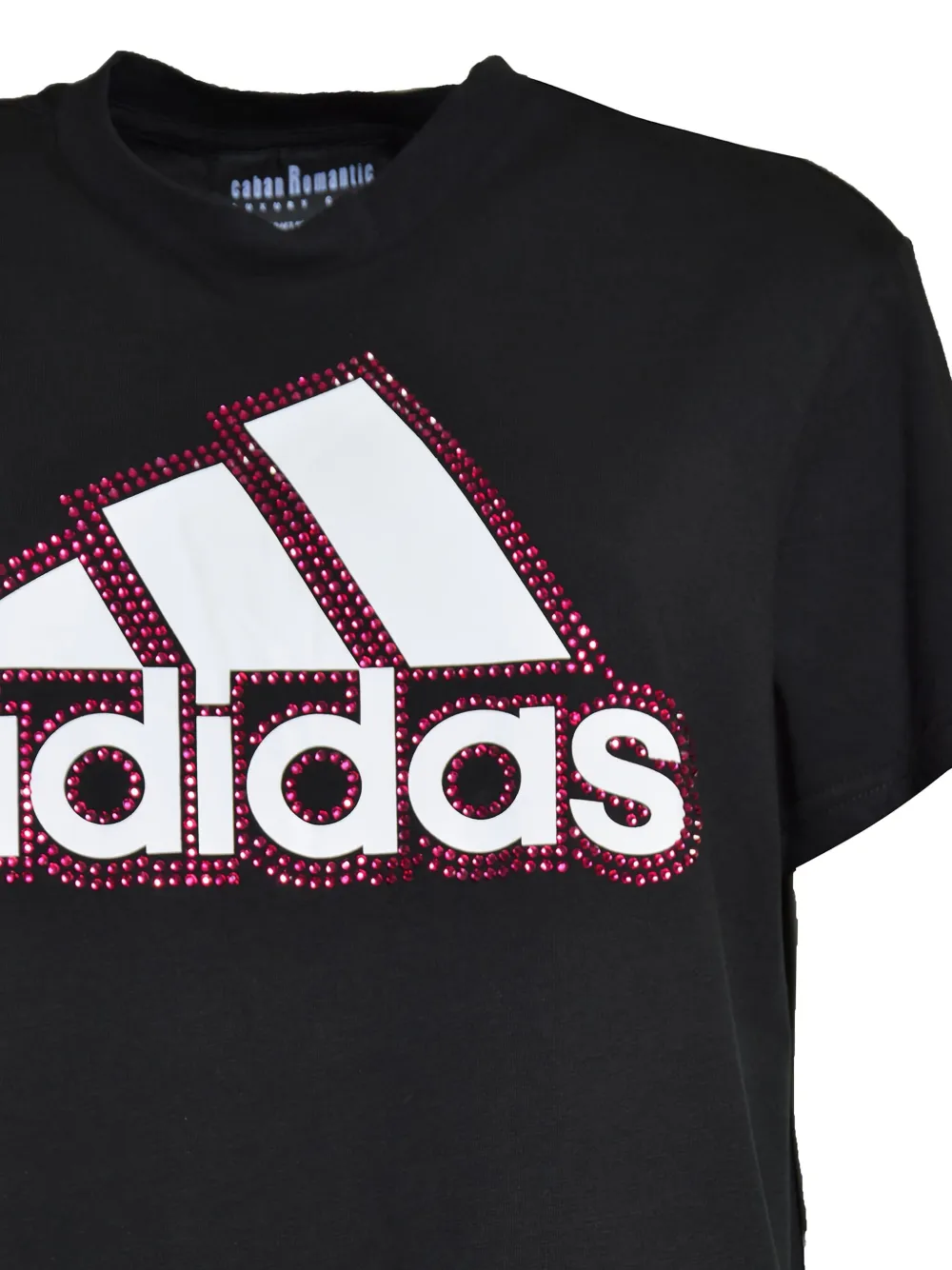 Caban Romantic x Adidas katoenen T-shirt Zwart