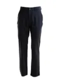 Cruna wool-blend trousers - Black