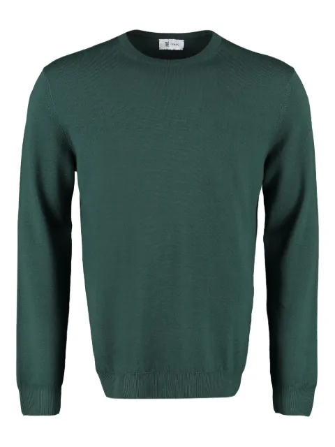 THE (Alphabet) crew-neck wool pullover