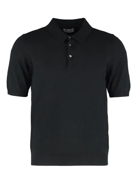 THE (Alphabet) cotton polo shirt