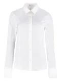 THE (Alphabet) cotton-blend shirt - White