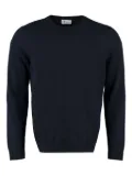 THE (Alphabet) THE (Knit) crew-neck jumper - Black